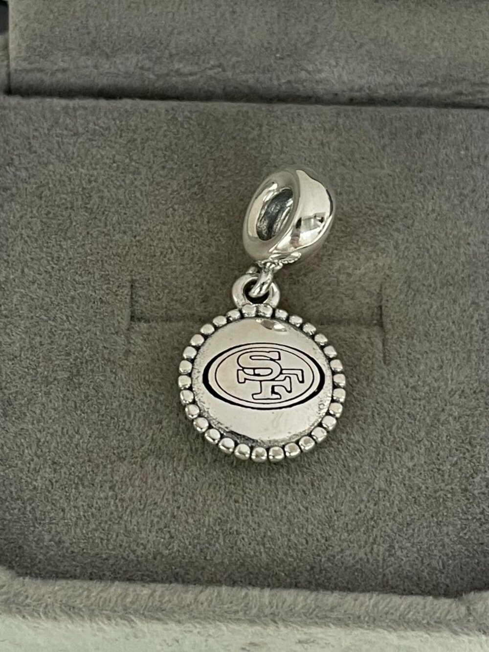 Pandora San Francisco Giants Pandora Baseball Charm S925 Sterling Silver Jewelry